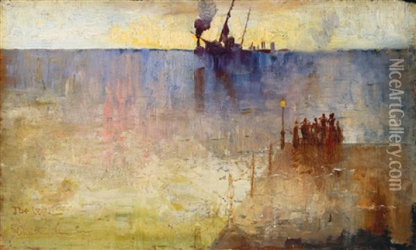 The Wreck Oil Painting - Charles Conder