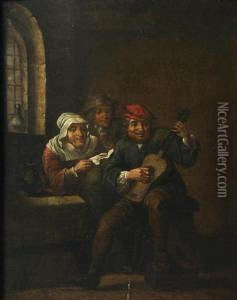Le Concert Oil Painting - Joos van Craesbeeck
