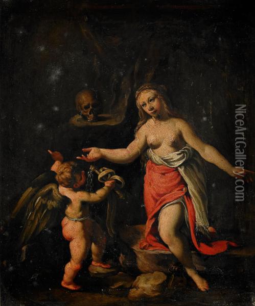 Maria Magdalena Oil Painting - Marcantonio Bassetti