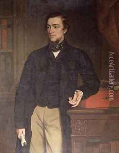 Sidney Lord Herbert of Lea Oil Painting - Sir Francis Grant