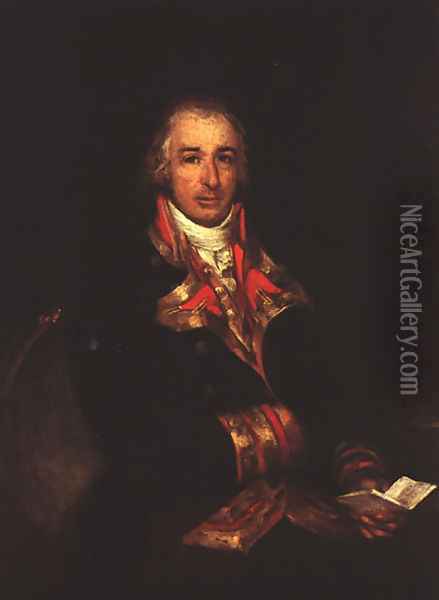 Portrait Of Don Jose Queralto Oil Painting - Francisco De Goya y Lucientes
