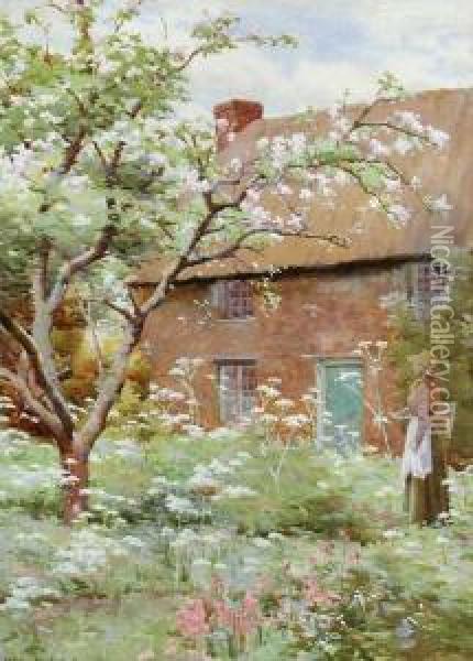 The Flowers Ofspring Oil Painting - Ralph Todd