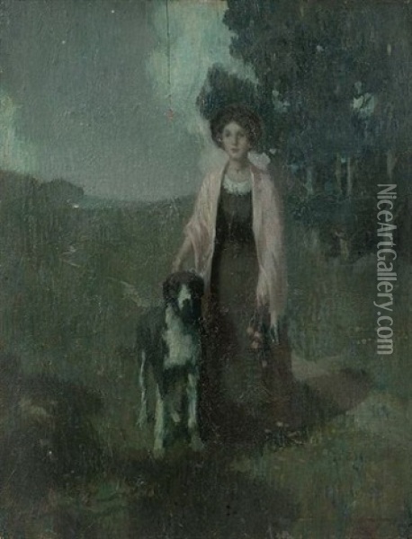 The Lady's Companion Oil Painting - Norwood Hodge Macgilvary