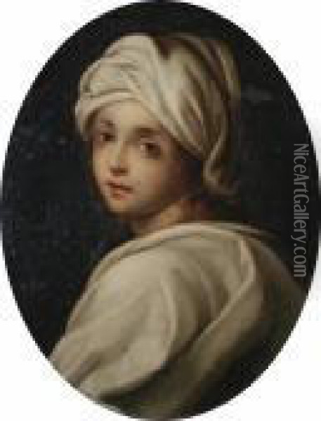 Beatrice Cenci Oil Painting - Guido Reni