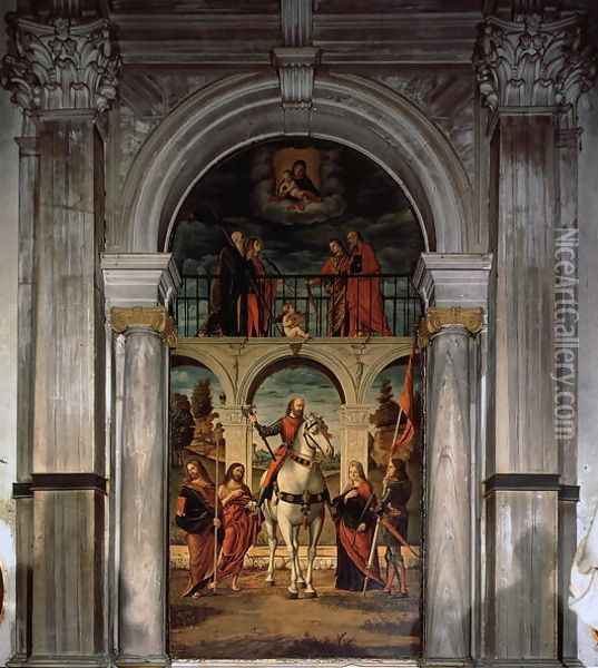 St. Vitalis and Saints Oil Painting - Vittore Carpaccio