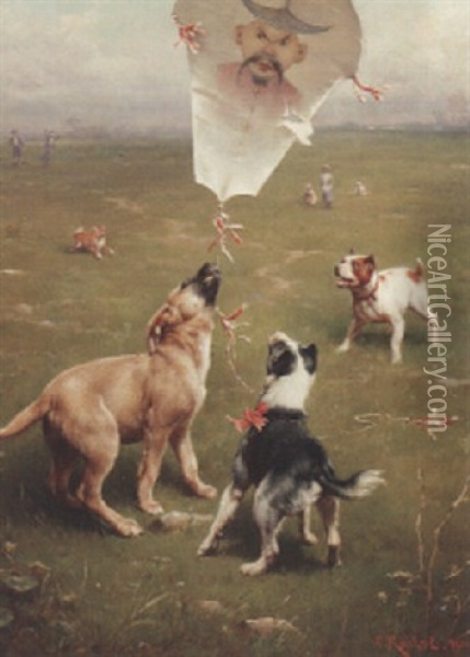 Up And Away Oil Painting - Carl Reichert