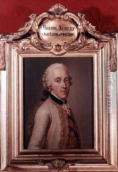 Duke Albert of Sachsen-Teschen 1762 Oil Painting - Etienne Liotard