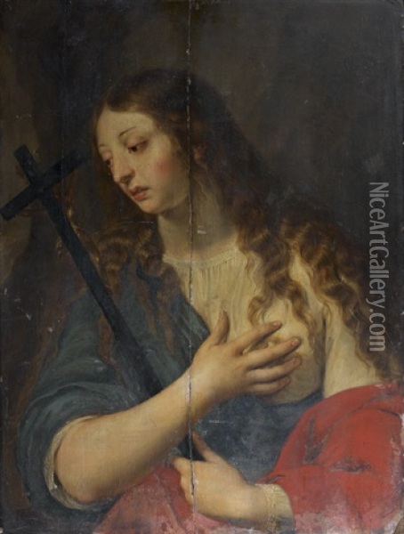 Sainte Marie-madeleine Oil Painting - Peter Van Lint