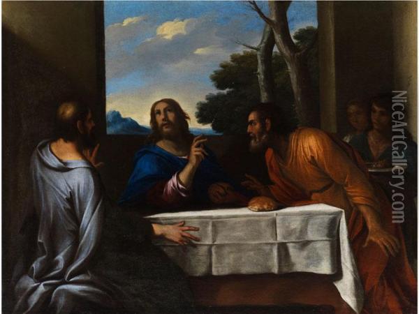 Das Abendmahl In Emmaus Oil Painting - Andrea Di Lione
