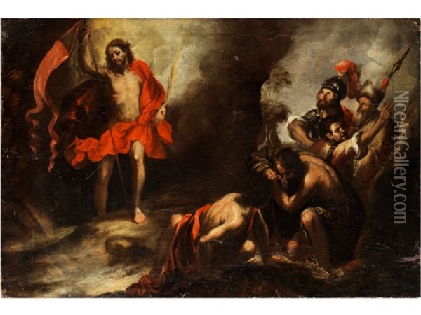 Christus Triumphans Oil Painting - Abraham van Diepenbeeck