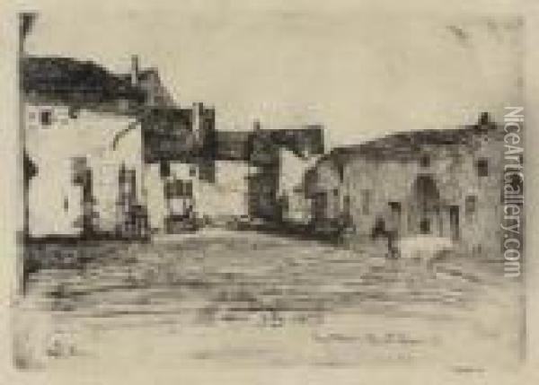 Twelve Etchings From Nature Oil Painting - James Abbott McNeill Whistler