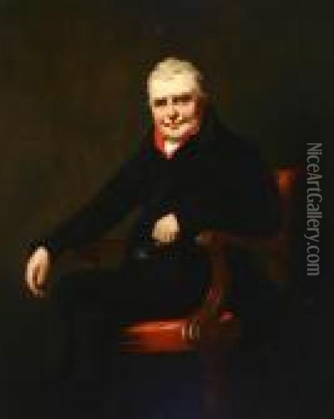 Douglas Family Portraits Oil Painting - Sir William Beechey