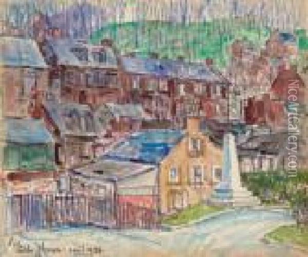Harper's Ferry, 2nd Oil Painting - Frederick Childe Hassam
