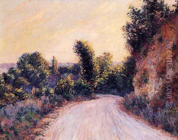 Path Oil Painting - Claude Oscar Monet
