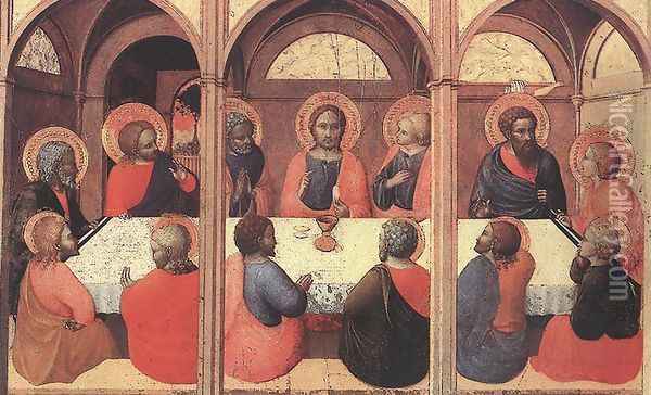 The Last Supper 1423 Oil Painting - Stefano Di Giovanni Sassetta