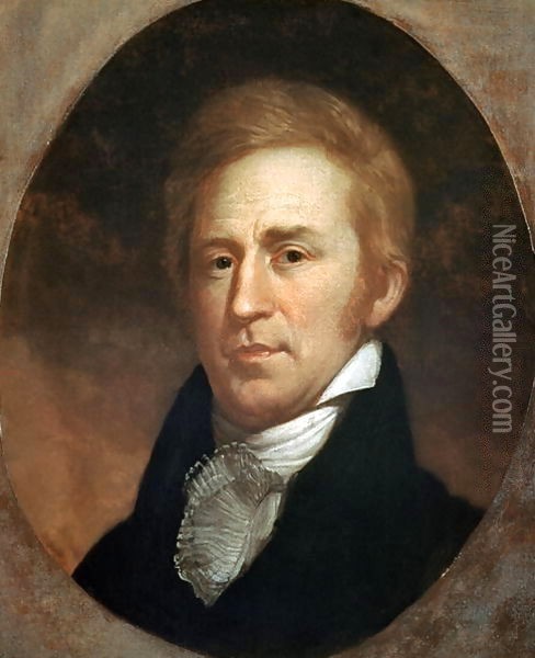 Portrait of William Clark 1807 Oil Painting - Charles Willson Peale