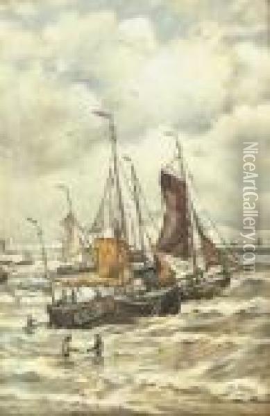 Untitled Oil Painting - Hendrik Willem Mesdag