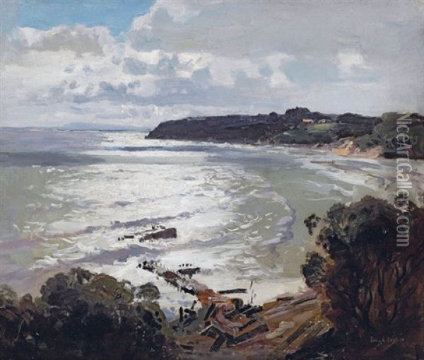The Jetty Oil Painting - Penleigh Boyd