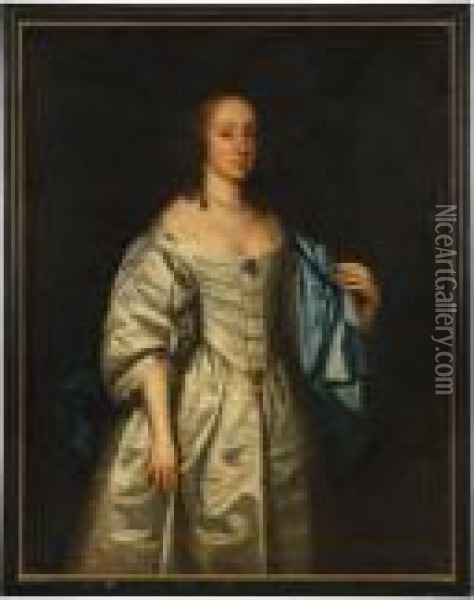 Portrait Of Anne Oil Painting - Sir Peter Lely