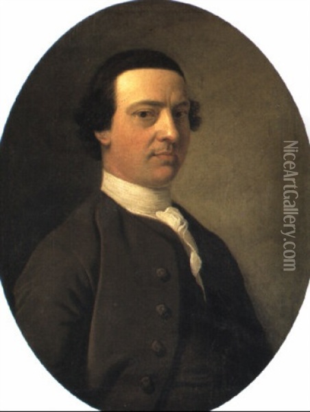 Portrait Of The Hon. Thomas Arundell Oil Painting - William Hoare