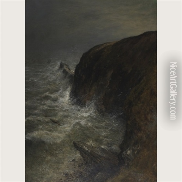 Loch Andrews Oil Painting - Pollock Sinclair Nisbet