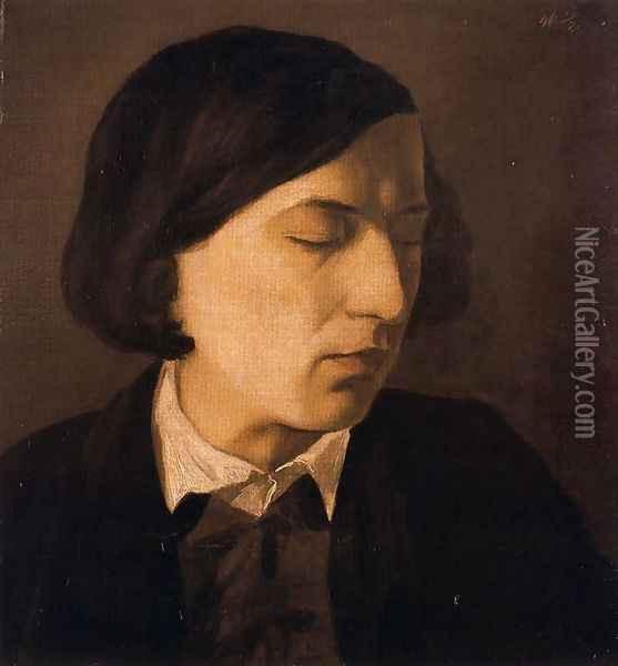 Portrait of Alexander Michelis Oil Painting - Arnold Bocklin