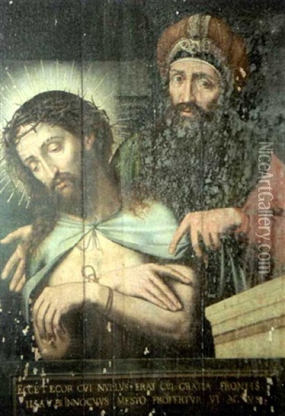 Christ Et Roi Mage Oil Painting - Quentin Massys the Elder