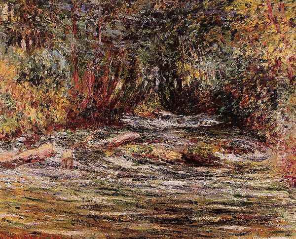 The River Epte At Giverny Oil Painting - Claude Oscar Monet