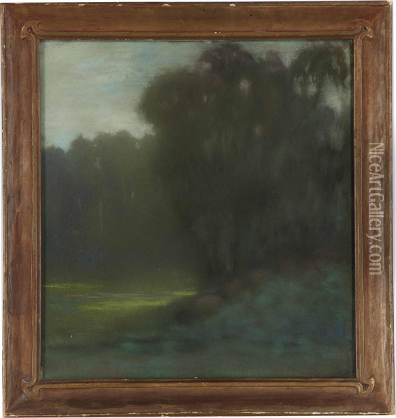 The Edge Of The Forest Oil Painting - Giuseppe Cadenasso