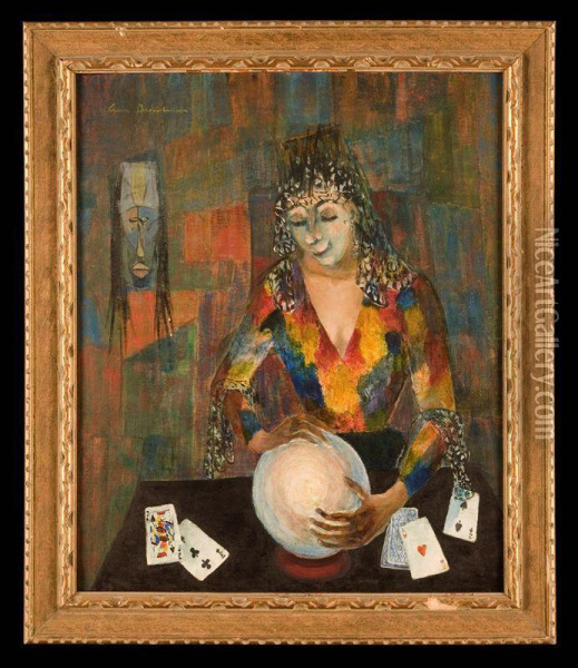 Fortune Teller Oil Painting - Ann Brockman