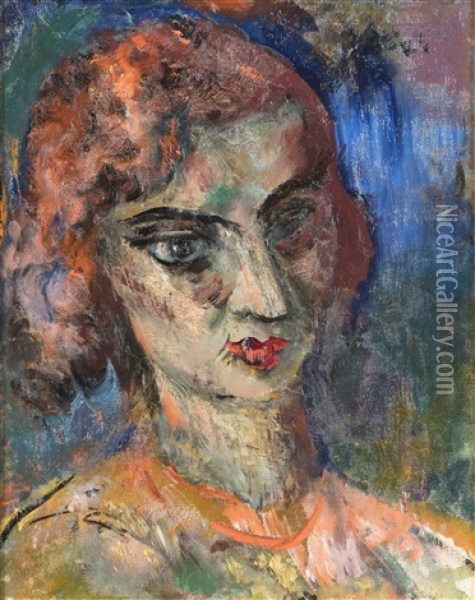 Eva Bremer-myntti Oil Painting - Eemu Myntti