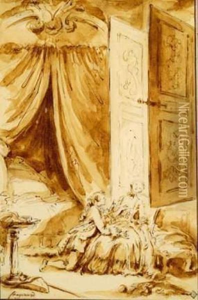 Richard Minutolo Oil Painting - Jean-Honore Fragonard