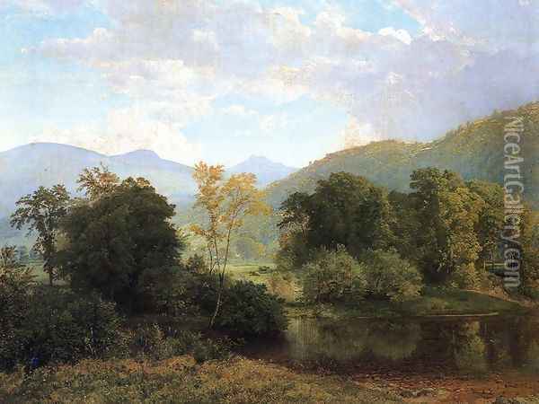 Deleware Valley Oil Painting - William Trost Richards