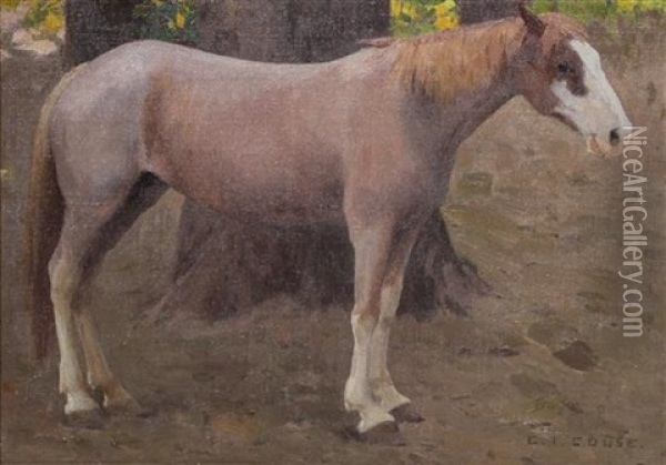 Klikitat Pony Oil Painting - Eanger Irving Couse