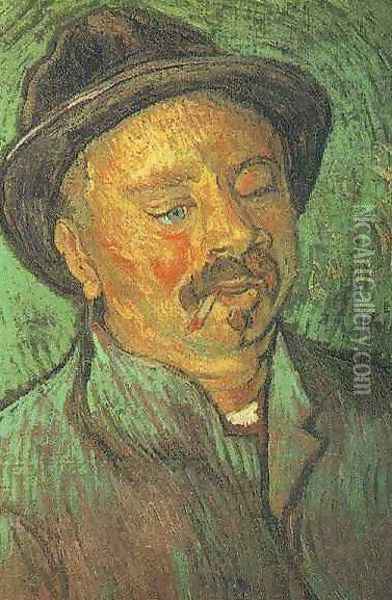 Portrait Of A One Eyed Man Oil Painting - Vincent Van Gogh