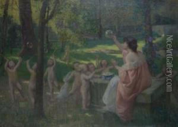 Scene Onirique Oil Painting - Edouard Rosset-Granger