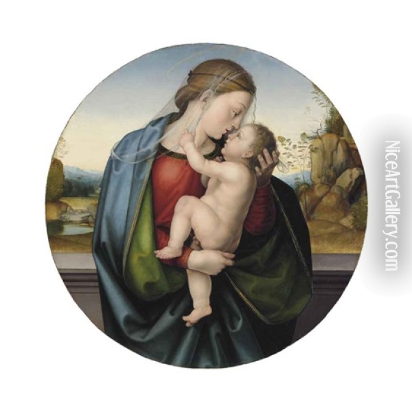 The Madonna And Child Oil Painting -  Fra Bartolommeo
