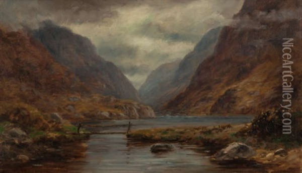 The Gap Of Dunloe, Killarney Oil Painting - Alexander Williams