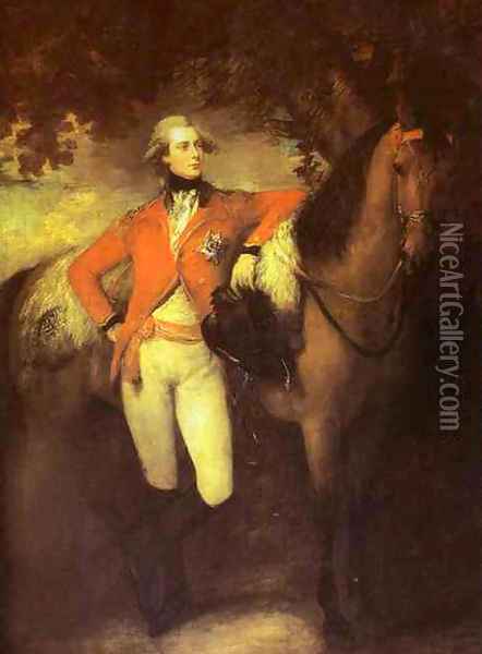 George. Prince of Wales Oil Painting - Thomas Gainsborough