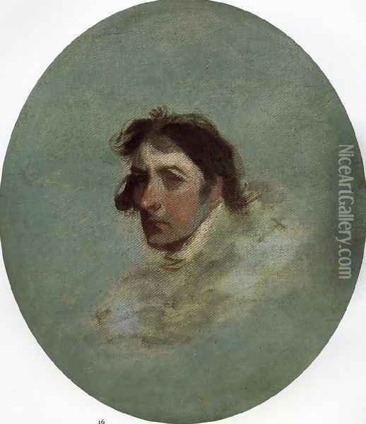 Self Portrait I Oil Painting - Gilbert Stuart