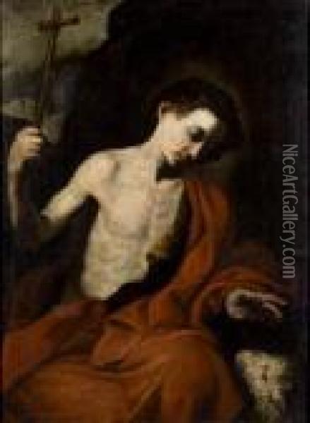 San Giovanni Battista Oil Painting - Jusepe de Ribera