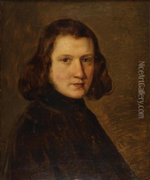 Ritratto Di Franz Liszt Oil Painting - Pelagio Palagi