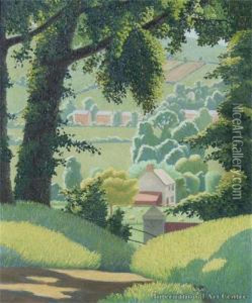 Sunlight And Shade Oil Painting - Henry William Standing