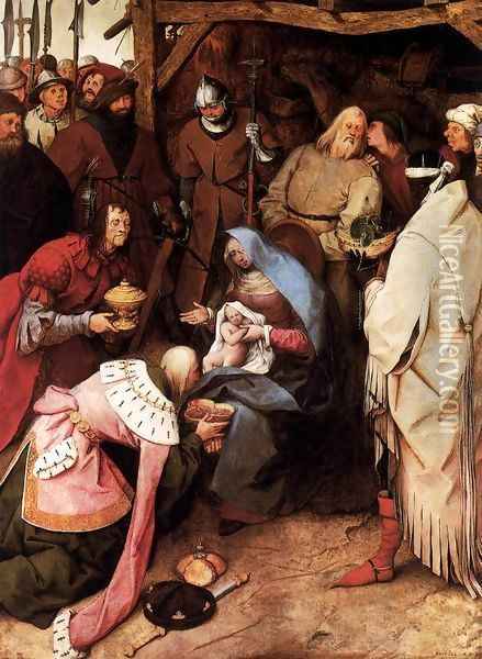 The Adoration of the Kings 1564 Oil Painting - Jan The Elder Brueghel