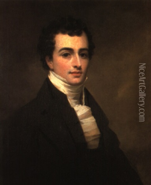 Portrait Of Joseph Hume Oil Painting - Sir Henry Raeburn