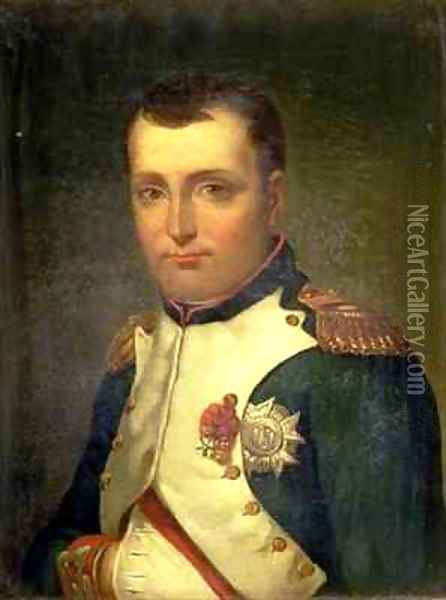 Napoleon Bonaparte 1769-1821 Oil Painting - Jacques Louis David