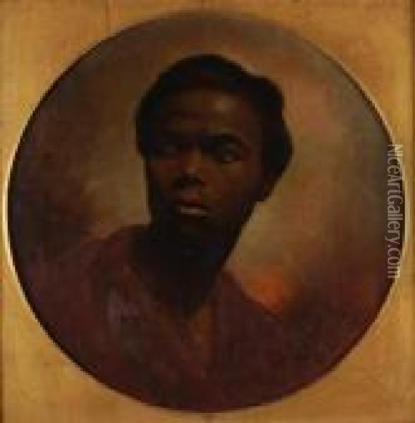 Negro Head Study Oil Painting - William Etty