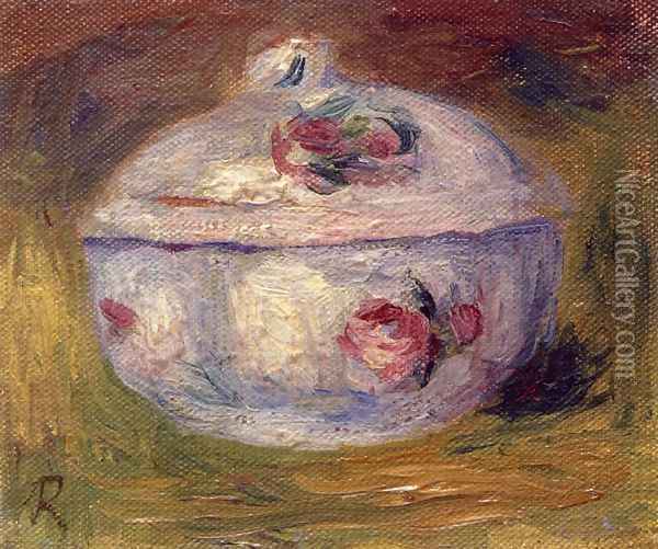 Sugar Bowl II Oil Painting - Pierre Auguste Renoir