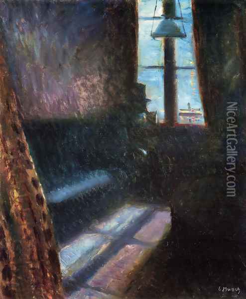 Night in St. Cloud Oil Painting - Edvard Munch