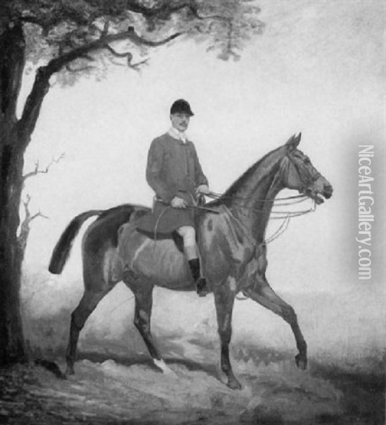 Lord Annaly, Master Of The Pitchley Hunt Oil Painting - James Lynwood Palmer